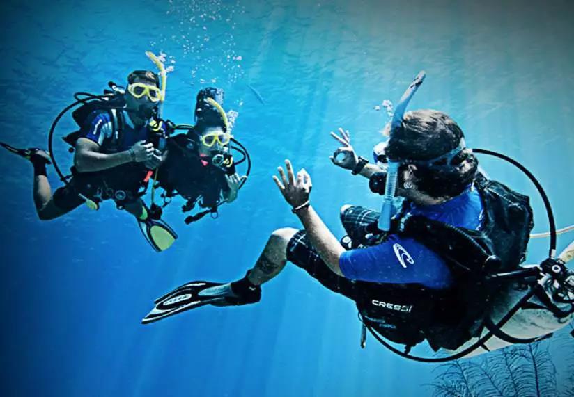 原來你是這樣的潛水員妹子！